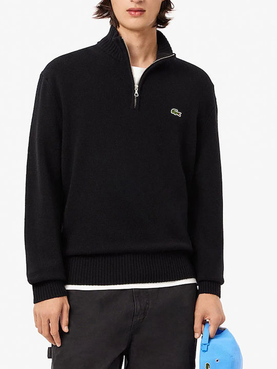 Lacoste Long Sleeve Sweater Black