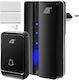 Optimo Smart Wireless Professional Doorbell Idealstore 150 M Range Water Resistant 3-level Volume Control 51 Polyphonic Sounds 90 Db Volume Black Color