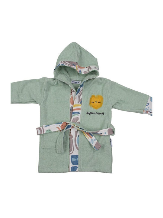 Miniworld Kids Hooded Bathrobe Veraman