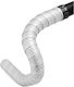 PRO SMART-SILICON MICROFIBER (ΜΕ END PLUGS & END TAPE) Fahrradlenkerband Weiß