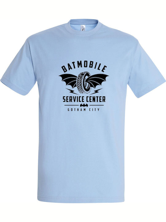 Batmobile Service Center Gotham City Batman T-s...