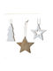 Hanging Ornament Star Wooden