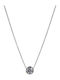 Roloi Kaliamanis Charm Solitärring aus Weißgold 14K mit Zirkon