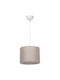 GloboStar Blaze Pendant Light Bronze with Socket E27 22x22x90cm