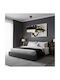 GloboStar Sonia Pendant Light Black with Socket E27 30x30x24cm