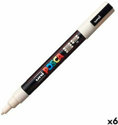 Posca Ακρυλικοί Μαρκαδόροι Beige Σετ 6τμχ