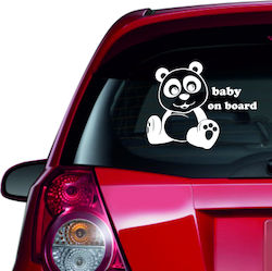Autoaufkleber Baby an Bord 37 Gold