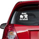 Peugeot Baby an Bord Autoaufkleber Orange