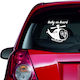 Autoaufkleber Baby an Bord 51 Rot