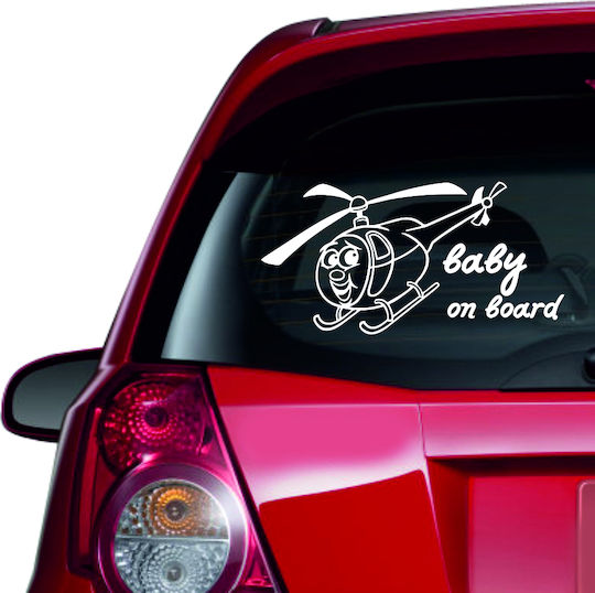 Autocolant Auto Bebe la Bord 31 Maro