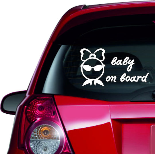 Orafol Знак Baby on Board Черен