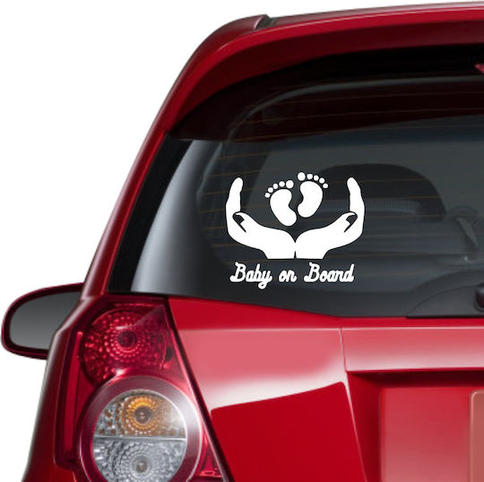 Autocolant pentru mașină Baby On Board 5 Maro
