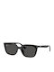 Ray Ban Унисекс Слънчеви Очила с Черна Пластмасова Рамка и Черни Стъкла RB4439D 901/87