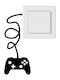 Decorative Sticker Glass Gamepad (2 Pieces) - Reverse (inside From Glass) 2pcs Orafol
