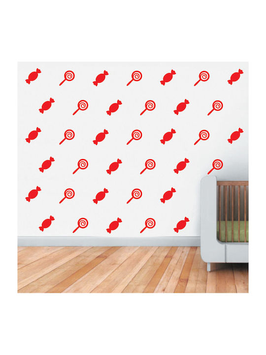 Decorative Wall Sticker Lollipops and Candies 1...