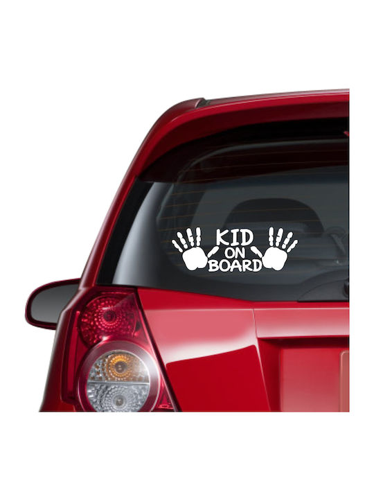 Decorative Sticker Glass Kid On Board - Reverse Direction (from Inside the Glass) 1pcs Orafol