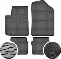 Carner Σετ Μπροστινά και Πίσω 4τμχ για Kia Picanto Hyundai i10 2011-2018 Μαύρα Carner Σετ Μπροστινά και Πίσω 4τμχ για Kia Picanto Hyundai i10 2011-2018 Μαύρα