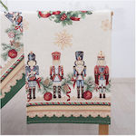 Dimeco Christmas Tablecloth Runner Green L100xW...