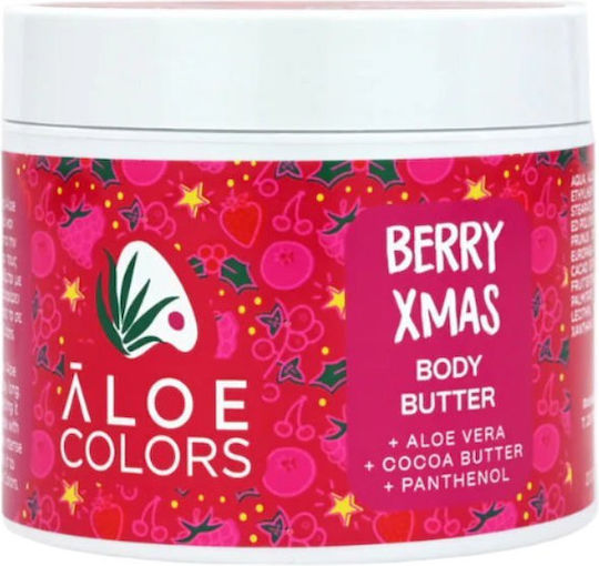 Aloe Colors Feuchtigkeitsspendende Lotion Körperpflege mit Aloe Vera & Duft Vanille für Alle Hauttypen 200ml