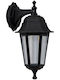 Lampeco Vitro Außenwandleuchte Laterne E27 IP44 17x20x36 cm