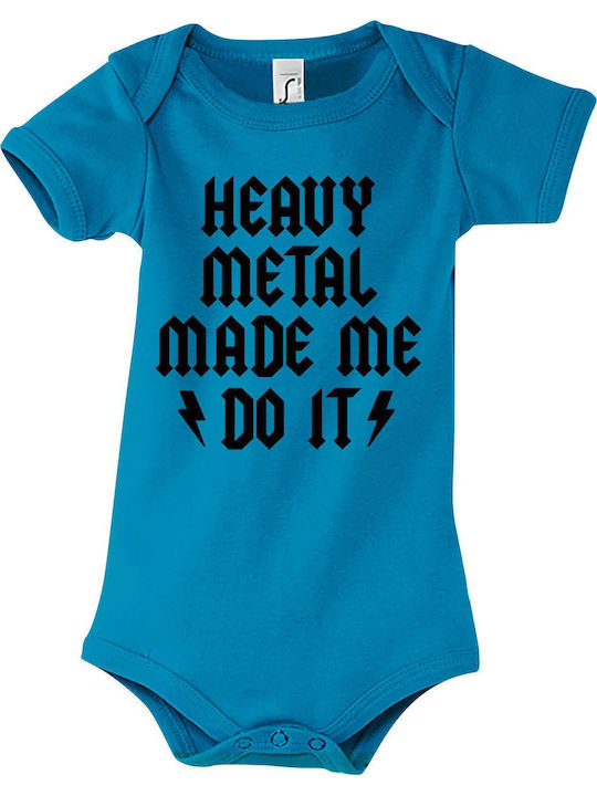 kirikoko Heavy Metal Made Me Do It Kurzärmelig Aqua
