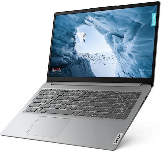 Lenovo IdeaPad 1 15IJL7 15.6" FHD (Pentium Quad Core-Argintiu N6000/4GB/128GB SSD/W11 S) (Tastatură US)
