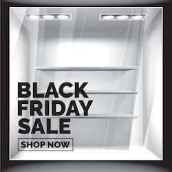 Orafol Sticker Display Discounts Black S 11876-...