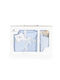 Cangaroo Blanket Nursery Swaddling Blankets Gift Set Blue & Comfort Blanket Bennie Blue 75x100cm 2pcs