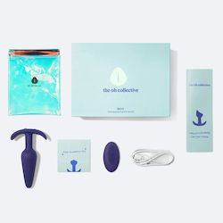 The Oh Collective Anal Plug with Wireless Functionality and Vibration Purple