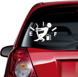 Car Sticker Not Empty Blue