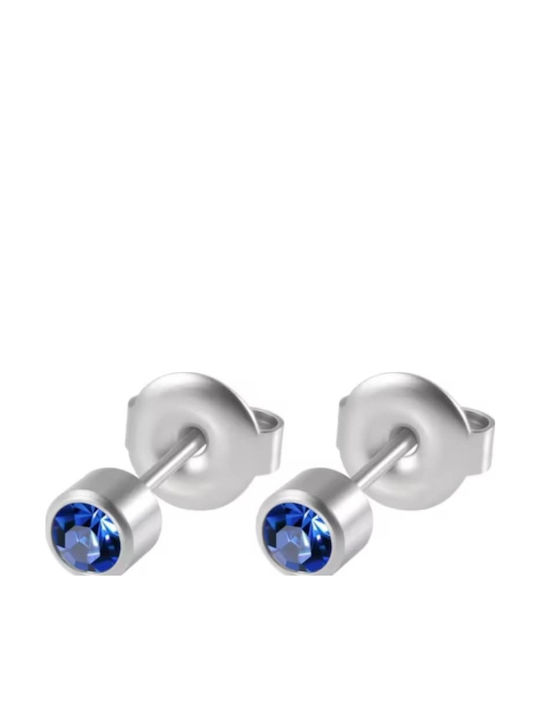 Amalfi Accessories Ohrringe aus Stahl mit Diamant