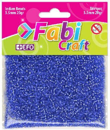 Fabi Mărgea Artizanală Albastră 3.5mm 20gr