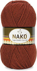 Νήμα Πλεξίματος Μισο Μάλλινο Nako Superlambs Sp...