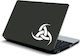 Αυτοκόλλητο Laptop Horns 15cm X 16cm Πxυ