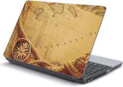 Αυτοκόλλητο Laptop Old Map 17" 39cm X 26cm Αυτοκόλλητο Laptop Old Map 17" 39cm X 26cm