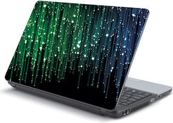 Laptop-Aufkleber Fallende Sterne 15,6" 37cm x 25cm