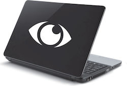 Autocolant Laptop Ochi 20cm X 12cm LxÎ