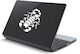 Skorpion Dunkelblau Laptop Skin