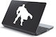 Αυτοκόλλητο Laptop Superhero Λαχανί