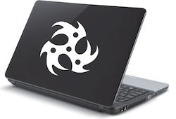 Αυτοκόλλητο Laptop Tribal Σχέδιο 2 Ασημί