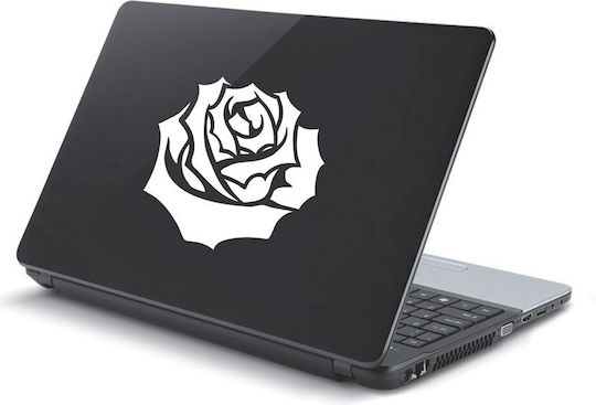 Αυτοκόλλητο Laptop Τριαντάφυλλο 15cm X 15cm Πxυ
