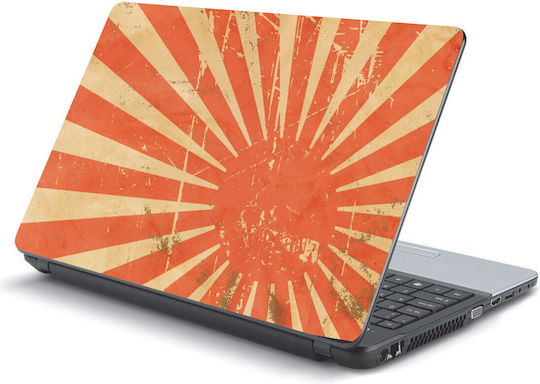 Vintage Japan Sun Laptop Sticker 15.6" 37cm X 25cm
