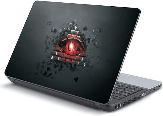 Laptop Sticker Red Eye 17" 39cm X 26cm
