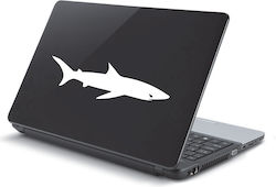 Αυτοκόλλητο Laptop Καρχαρίας Καφέ