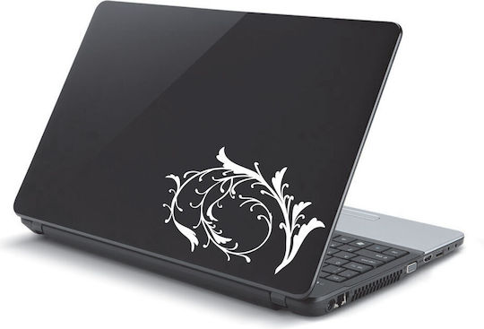 Αυτοκόλλητο Laptop Άνθος Μπλε Σκούρο