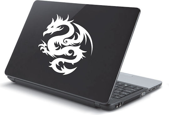 Αυτοκόλλητο Laptop Tribal Dragon Μπλε