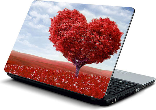 Αυτοκόλλητο Laptop Δέντρο Καρδιά 11 6" 29cm X 21cm