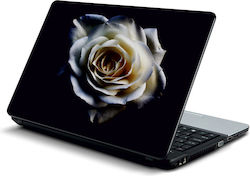 Αυτοκόλλητο Laptop Λευκό Τριαντάφυλλο 17 3" 41c...