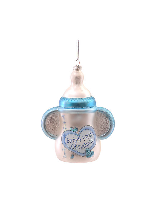 Hanging Ornament Glass Blue