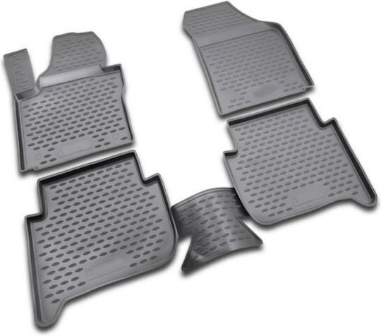 Set Covorașe din Cauciuc 5 piese Stil Tavă Ideastore Model 3D Cauciuc Moale Proiectat pentru Dacia Duster După 2010